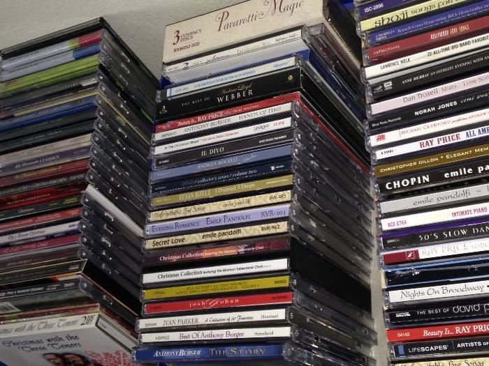 Great selection of CD's