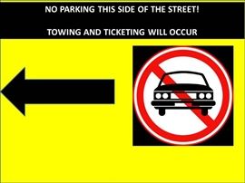 NO PARKING LEFT