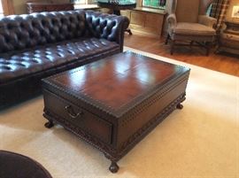 Ralph Lauren Leather-Bound Carpet