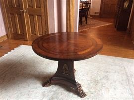 Marquetry Inlaid Center Table