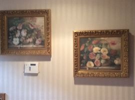Decorative Floral Paintings