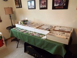 Sports trading card collection