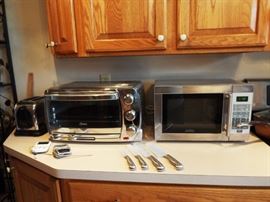 Oster Toaster/Confection oven and Sunbeam microwave
