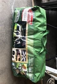 Coleman 15' x 10' tent with built in LED lighting