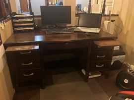 LARGE Antique desk - from 1940s