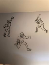 Metal sports art