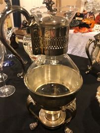 silver serving pieces