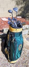 All kinds of golf sets with all different bags.