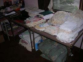 Many linens