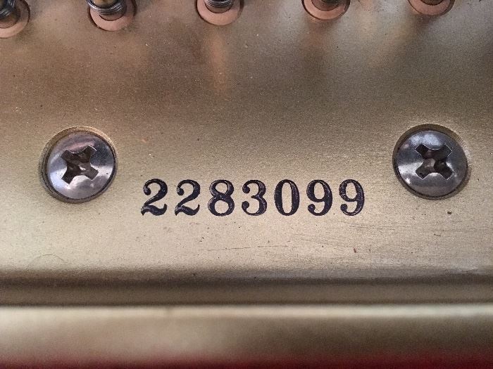 Kawai RX3 Serial Number: 2283099