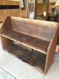 Primitive bench
