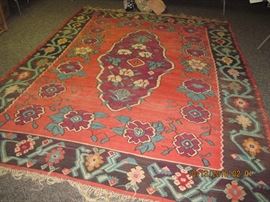 Vintage Rust and Martin rug