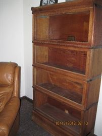 Barrister 4 stack book case