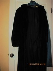Gorgeous black mink coat.  Must see in person.