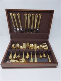 Gold Plated Flat Ware