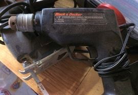 Black & Decker 3/8" Cordless Drill/Screwdriver, Jigsaw