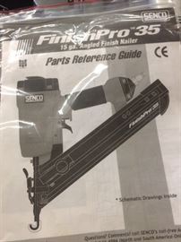 Senco FinishPro 35 15 ga Angled Finish Nailer