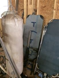 Inversion Tables, Weighted Punching Bag