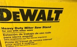 Dewalt Heavy Duty Miter Saw Stand in Box