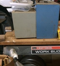 Craftsman Work Buddy Table, Parts Holders 