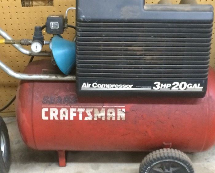 Craftsman Air Compressor 3HP 20 Gallon