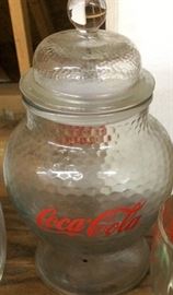 Coca-Cola Covered Jar
