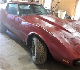 1975 Corvette, Bids Taken