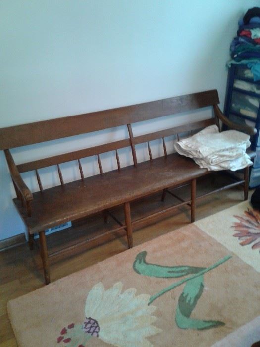 Seller believes 1700's benches.
