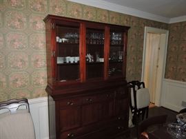 Breakfront by Craftique Furniture of NC
