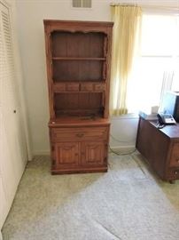 Bedroom Hutch with bottom storage