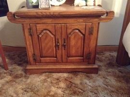 Vintage QUEEN 6 pc Bedroom Set - including bed frame, 2 night stands, dresser with mirror, and armoire.   Mattress too.  Burlington Furniture, United Division, Lexington NC, circa 1978