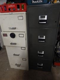 Commercial file cabinets.