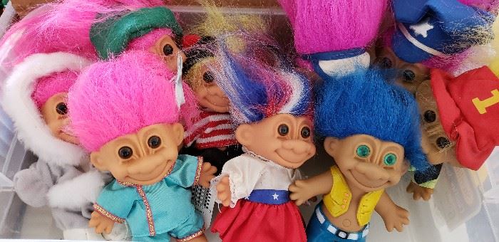 russ troll dolls collectible vintage