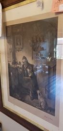 collectible the old strad home decor picture