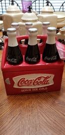 coca cola coke cookie jar collectible
