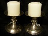 Pewter Candleholders