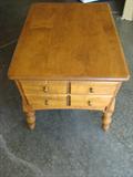 Vintage Solid wood Endtable