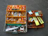 Fishing tackle box and lots of extra gear, it's complete.
