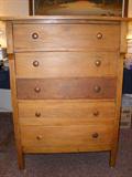Antique dresser on wheels in good shape!