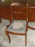Chair for the drop leaf matches buffet server also.