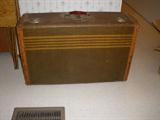This might look like and old suite case but to a drummer this is a very cool Bass Drum!!