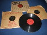 Vintage 78's country and big band.
