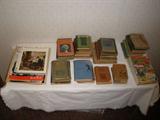 Unique hard back book and vintage magazines and special event newspapers.