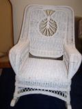 Ralph Lauren wicker rocking chair