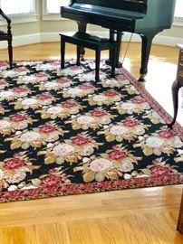 Beautiful floral carpet