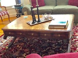 Fine furniture = coffee table