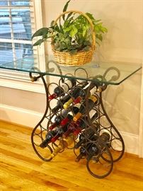 Wine Rack Table