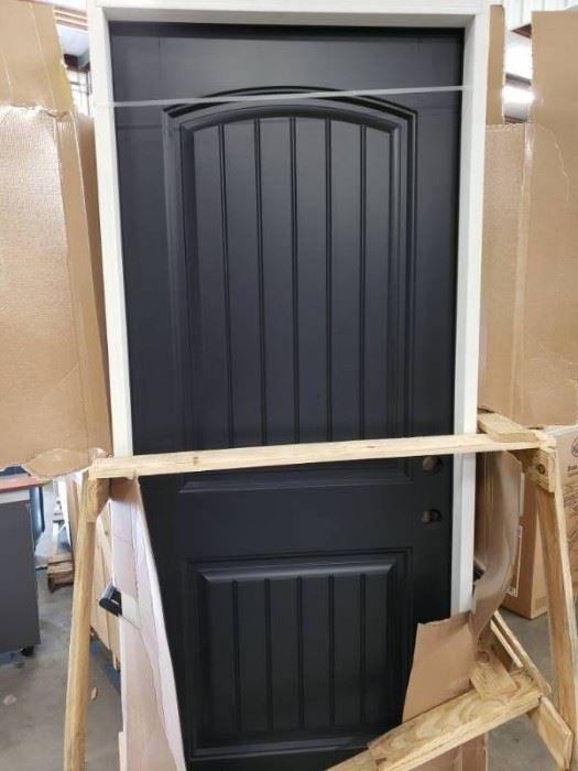 32x80 Metal 2 panel exterior door.