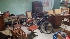 Antiques Furniture And Cannondale  Bike