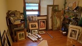Oil and Framed Paintings